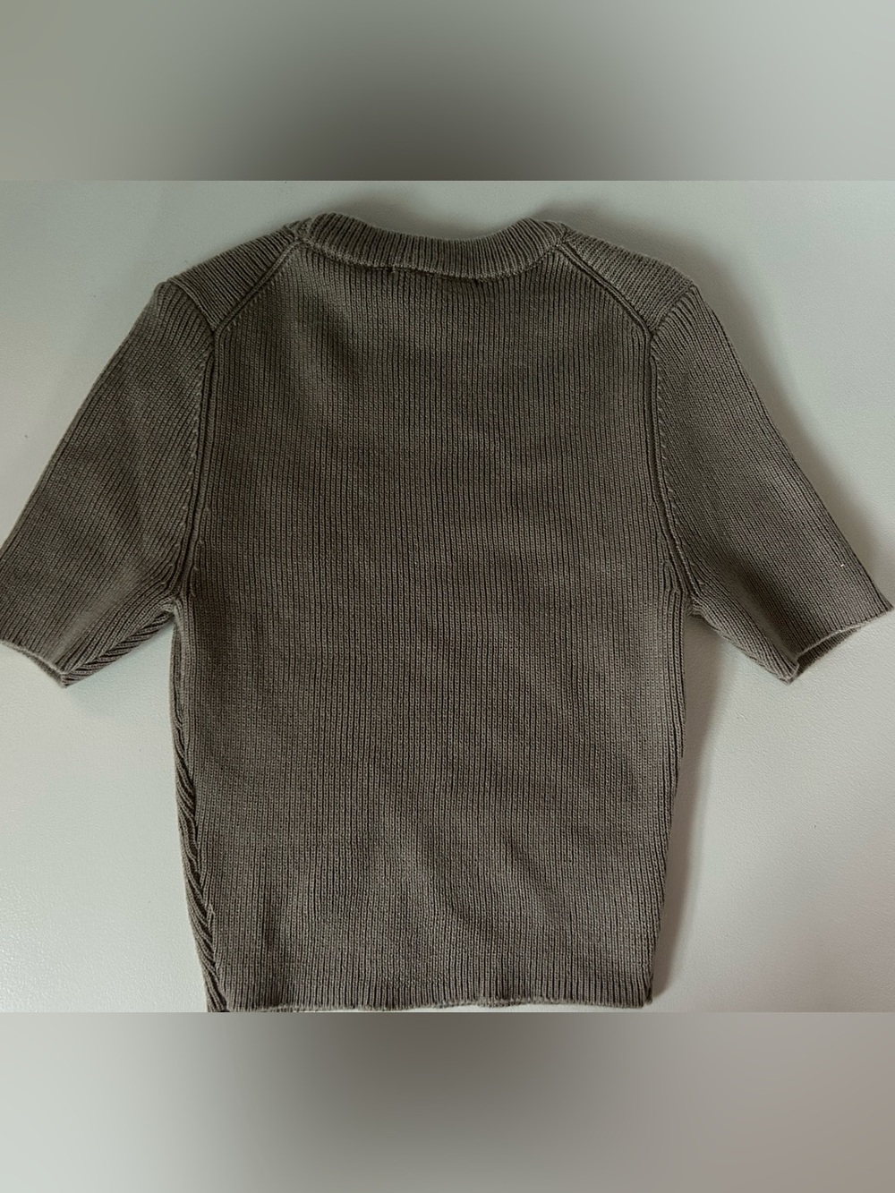Zara Ribbed Knit Top - Picture 3 of 4